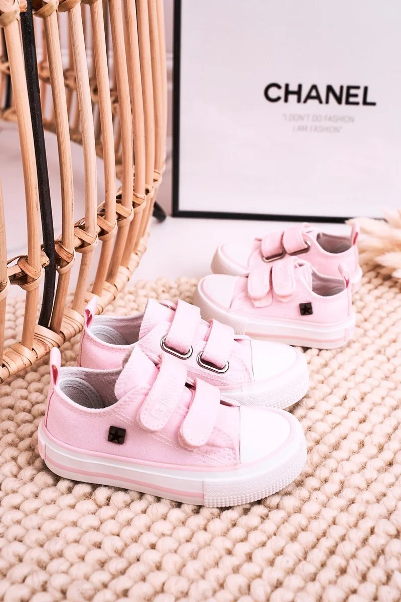 Dječje tenisice na čičak BIG STAR HH374203 Pink