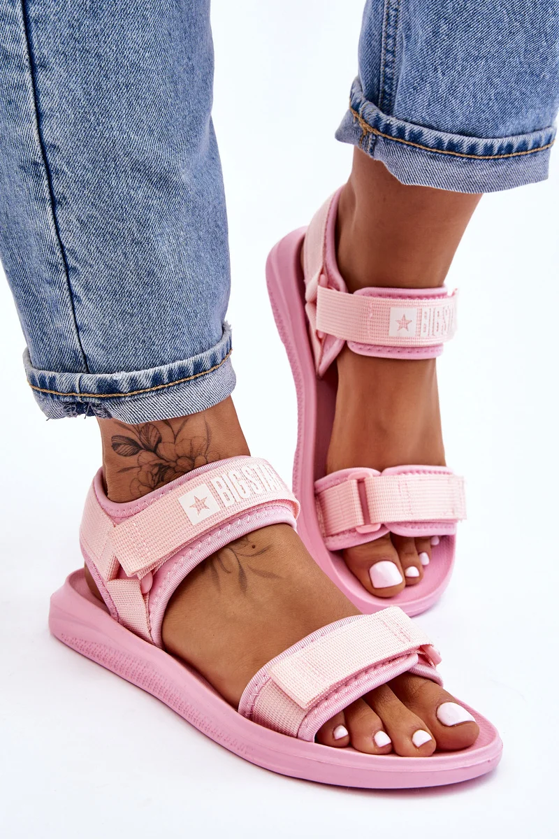 Ženske sportske sandale Big Star LL274729 Pink