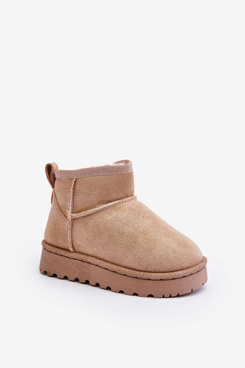 Dječje čizme za snijeg Botki Insulated Beige Nallita