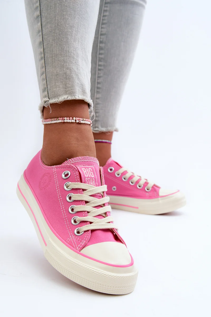 Niske ženske tenisice Big Star NN274271 Pink