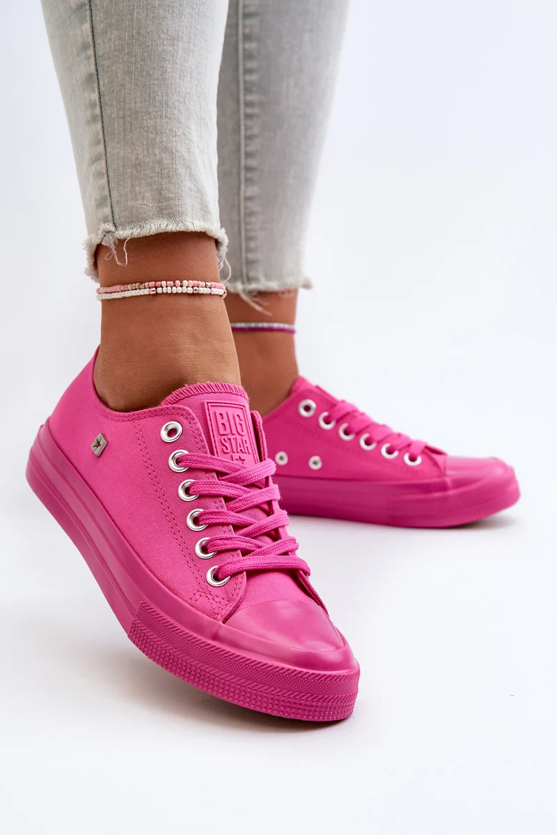 Klasične ženske tenisice Big Star NN274290 Fuchsia