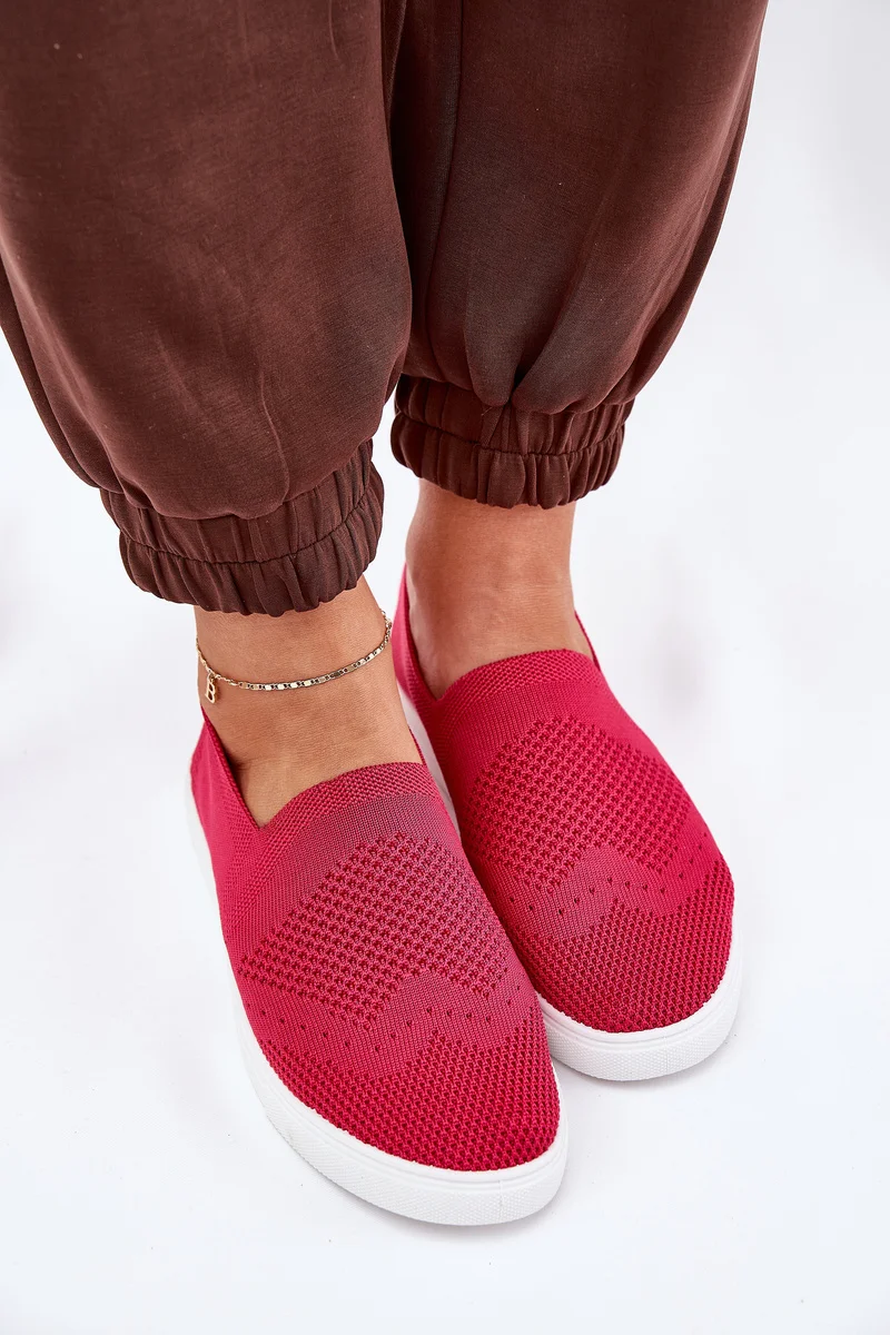 Ženske Slip-on Tenisice Big Star FF274A605 Fuksija