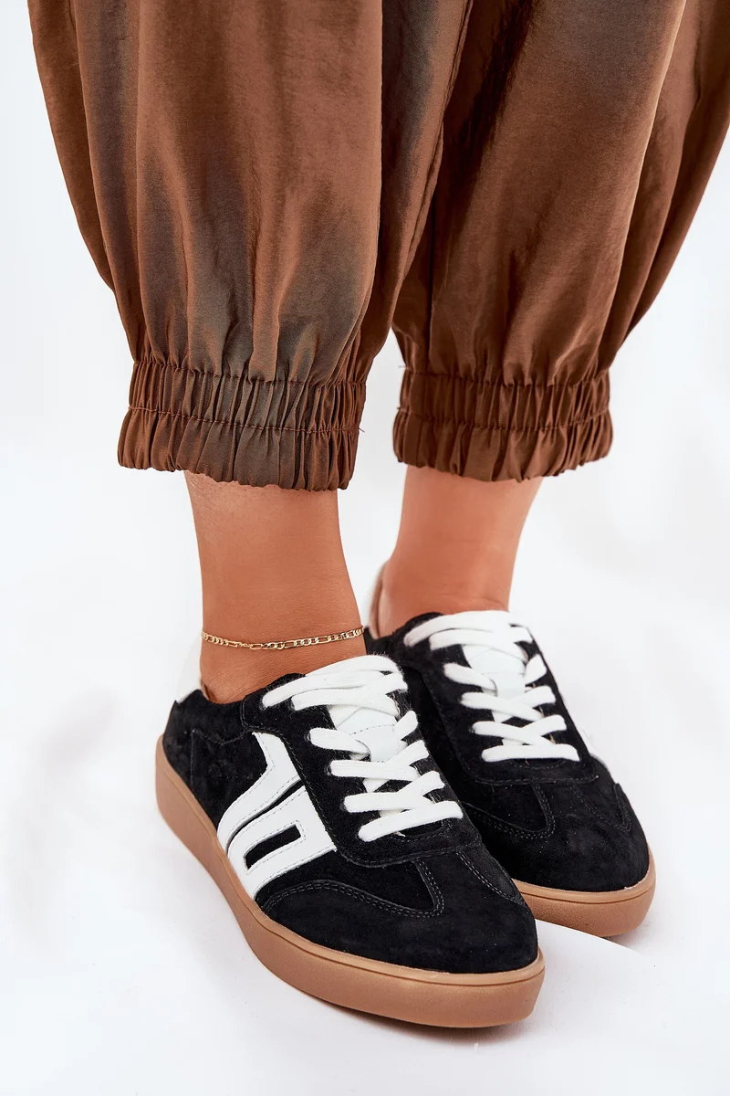 Tenisice Sportske Cipele Velur Vinceza 79517 Crne