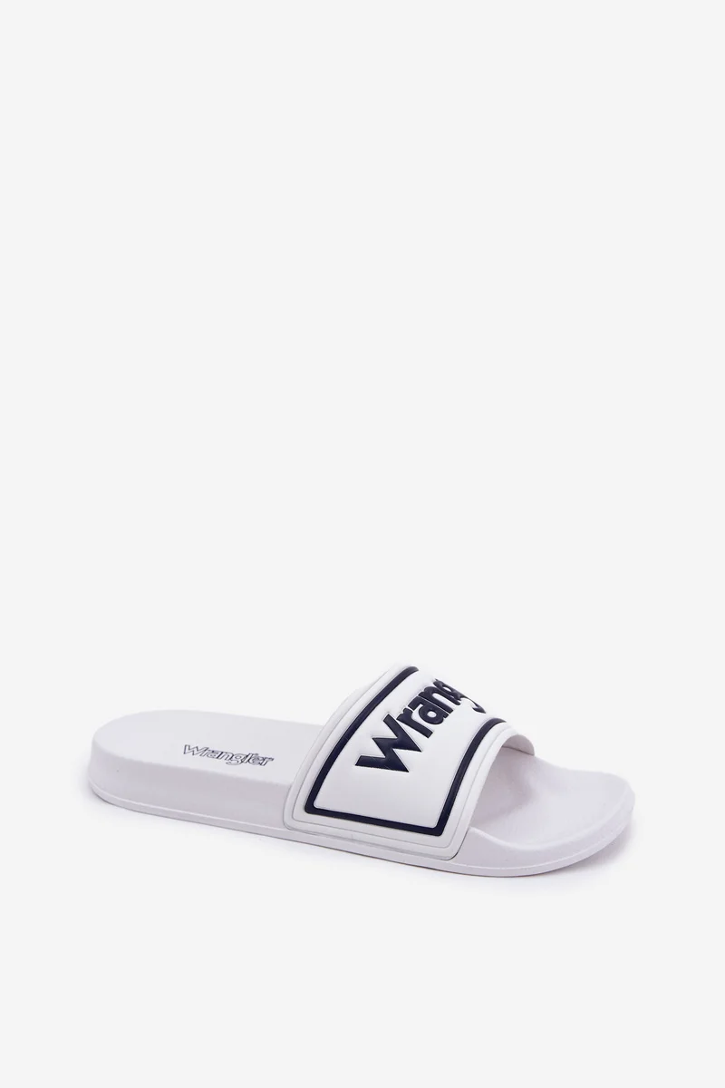 Muške Japanke WRANGLER AVERELL SLIDER MEN LOW 20251042.1FG Bijele