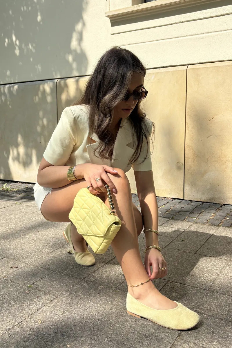 Žute balerine od imitacije antilopa Camdena